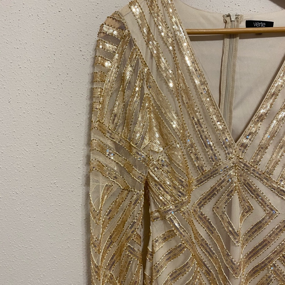 Sequin mini dress